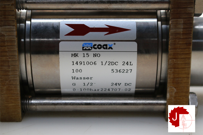 Muller Coax 	MK 15 NO 	Coaxial Valve &amp Solenoid - Image 2