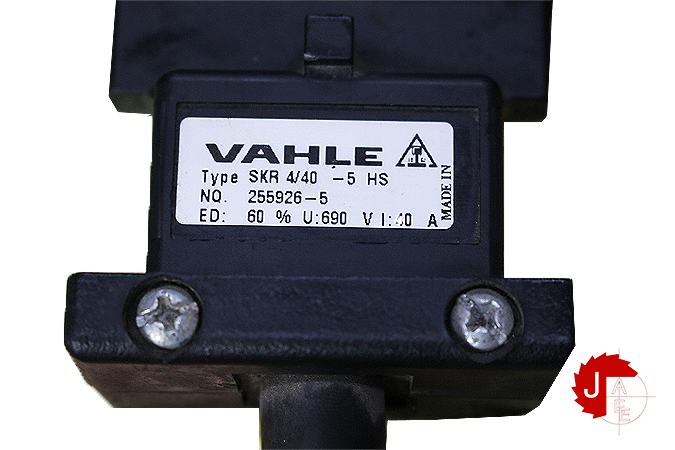 VAHLE SKR4/40-5HS Current collector 690V /40A