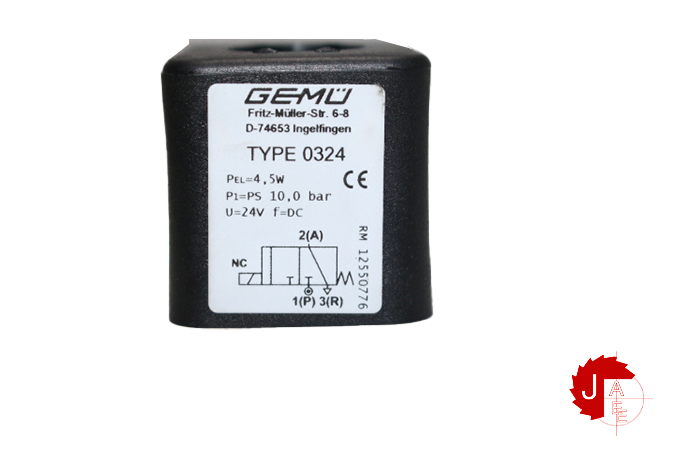 GEMU 	324	 Electrically operated pilot solenoid valve - Image 2