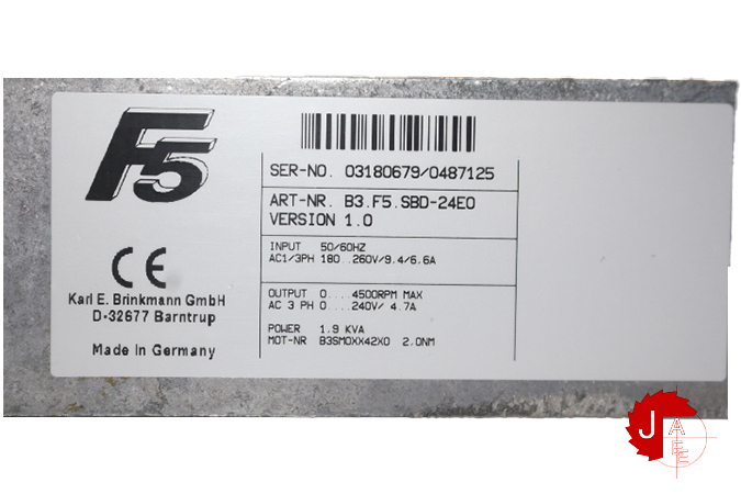 KEB B3.F5.SBD-24EO Frequency Inverter