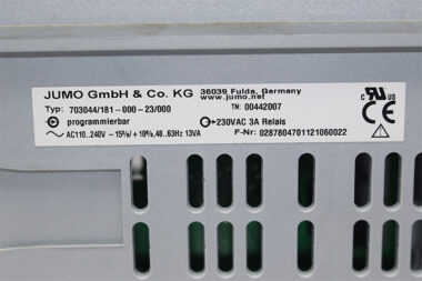 JUMO dTRON 304 703044/181-000-23/000 Compact Controller