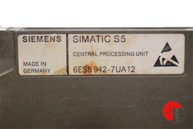 SIEMENS 6ES5 942-7UA12 CENTRAL PROCESS UNIT "CPU"