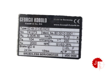 GEORGII KOBOLD KSD 464.20 D-MD-R4/230