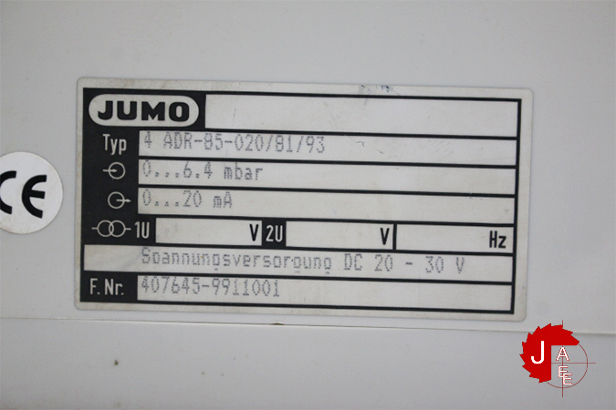 JUMO 4ADR-85-020  pressure transmitter