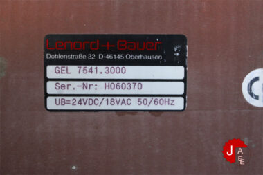 Lenord + bauer GEL7541.3000 OPERATOR PANEL