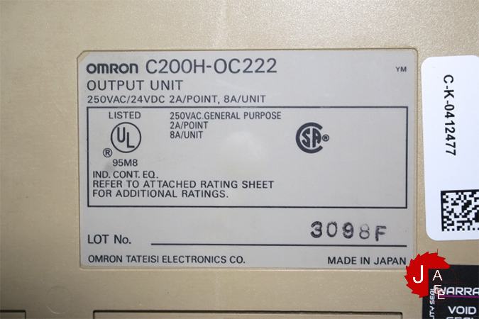 OMRON C200H-OC222 OUTPUT UNIT
