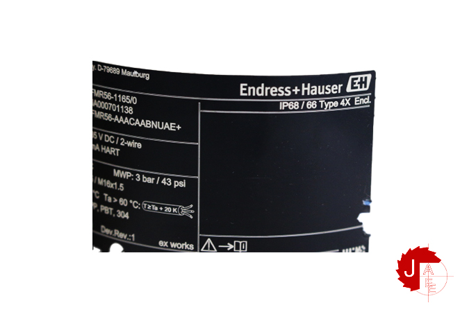ENDRESS+HAUSER FMR56