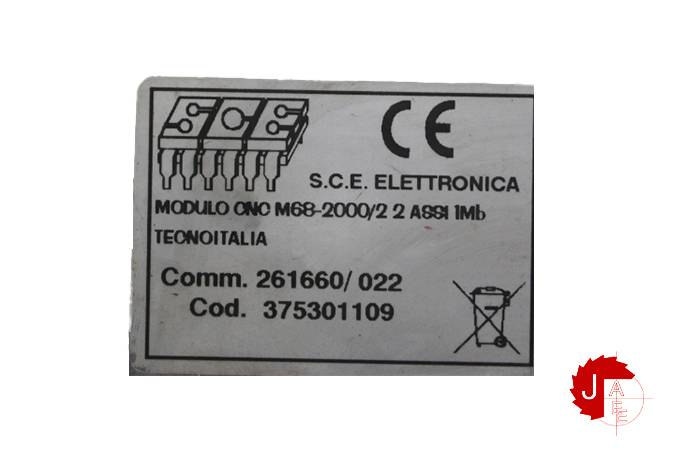 S.C.E CNC M68-2000/2 2