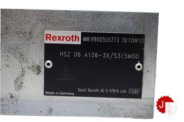 BOSCH Rexroth HSZ 06 A106-3X/S315M00 DIRECTIONAL CONTROL VALVE R900555773