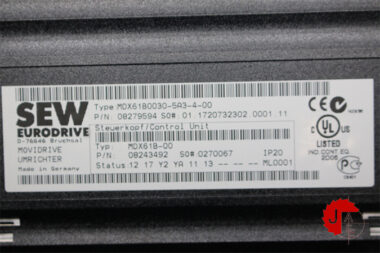 SEW EURODRIVE MDX61B0030-5A3-4-00 MOVIDRIVE