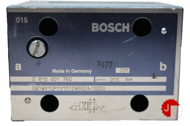 BOSCH 0 810 001 760 DIRECTIONAL CONTROL VALVE 081WV10P1V1012W5024/00D0