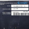 WENGLER FIS-0860-0105 Barcode Raster Scanner Sweep