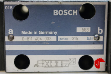 BOSCH 0 811 404 033 SERVO SOLENOID VALVE 4WRPH 6 C3B04L –2X/G24Z4 /M