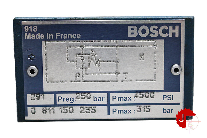 BOSCH 0 811 150 235 Pressure Reducing Valve