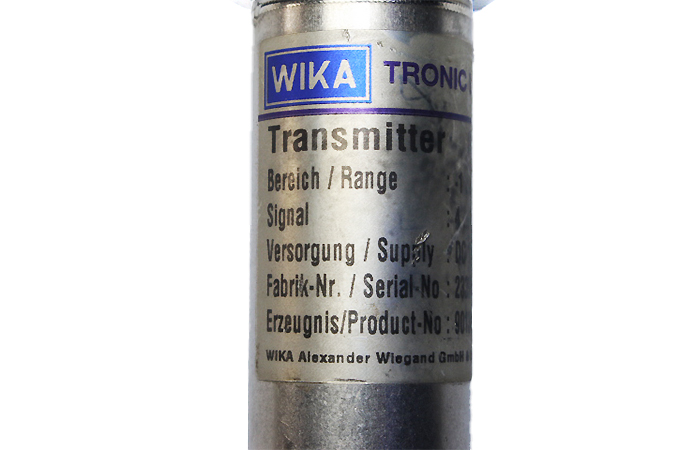 WIKA 891.13.500 Pressure Transmitter (-1…0 bar)