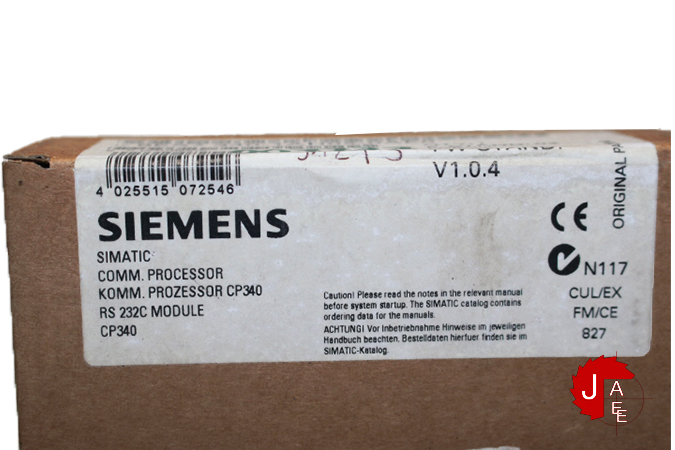 SIEMENS 6ES7 340-1AH02-0AE0 COMMUNICATION PROCESSOR - Image 2