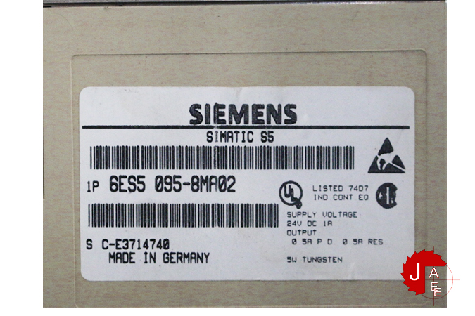 SIEMENS	6ES5 095-8MA02	Processor Module	SIMATIC S5-95U - Image 2