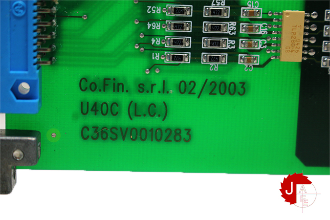 CO.FIN.S.R.L U40C C36SV0010283 CONTROL CARD