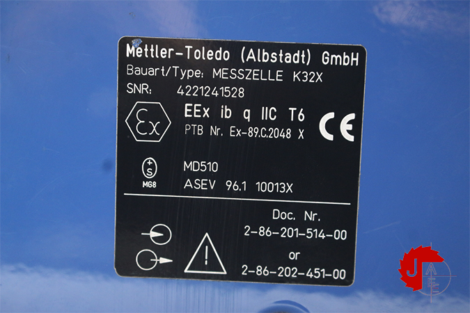 Mettler-Toledo (ALBSTADT) MESSZELLE K32X Ex-89.c.2048 x 2-86-201-514-00