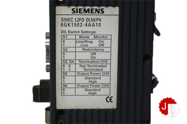 SIEMENS 6GK1502-4AA10 SINEC L2FO OLM