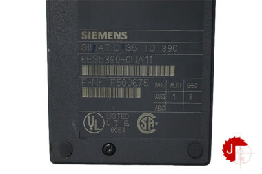 SIEMENS 6ES5390-0UA11 SIMATIC S5 TD 390