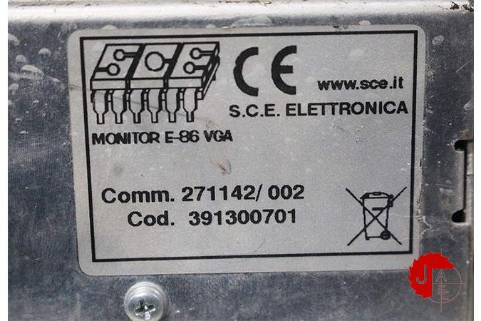 S.C.E. Elettronica Panel Xp10,4 MONITOR E-86 VGA