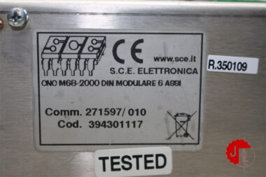 S.C.E CNC M68-200 DIN MODULARE 6 ASSI CNC MODULE