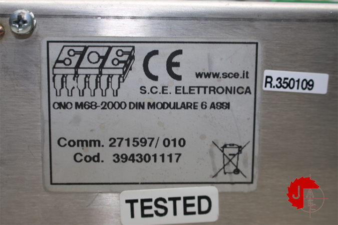 S.C.E CNC M68-200 DIN MODULARE 6 ASSI CNC MODULE