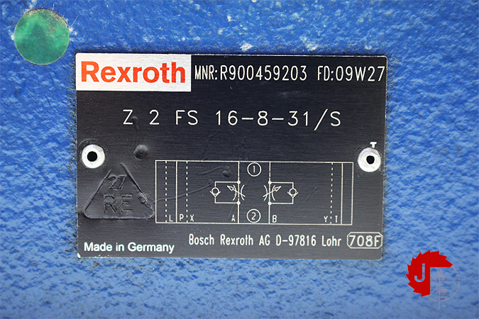 Rexroth Z 2 FS 16-8-31/S DOUBLE THROTTLE CHECK VALVE R900459203
