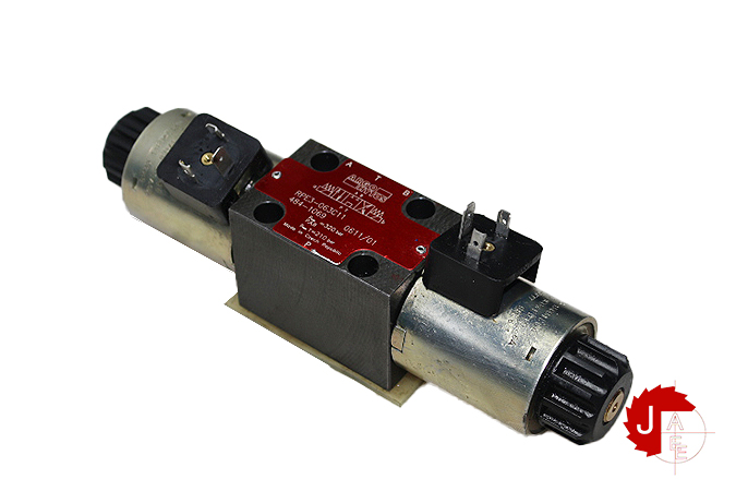 Manufacturer: ARGO HYTOS Type: DIRECTIONAL SPOOL VALVE Model:RPE3-063C11 Nominal Size: NG 6 Type of Actuation: Electrically Max. Working pressure: 350 bar Hydraulic Connection: Sub-Plate Solenoid Coil Nominal Voltage per Coil: 110 VDC