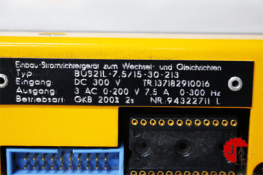 BAUMULLER NURNBERG BUS2IL-7.5/15-30-213 CNC Control Module