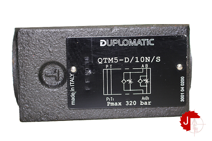 DUPLOMATIC QTM5-D/10N/S Flow Restrictor Valve