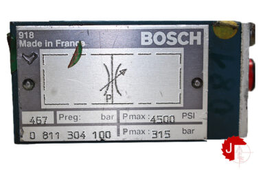 BOSCH 0 811 304 100 Manifold Check Valve