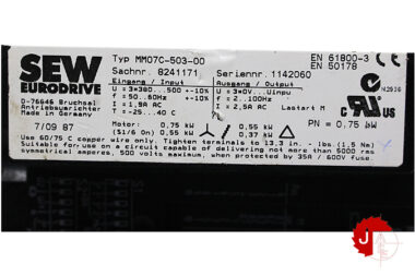 SEW EURODRIVE MM07C-503-00 MOVIMOT 08241171