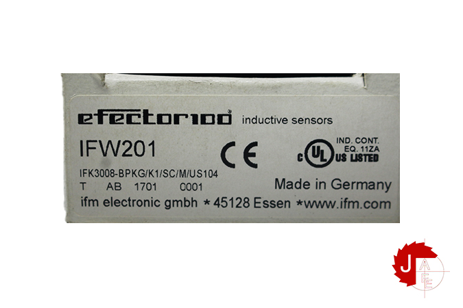 IFM IFW201 Inductive sensor IFK3008-BPKG/K1/SC/US-104