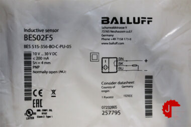 BALLUFF BES02F5 Inductive standard sensors BES 515-356-BO-C-PU-05