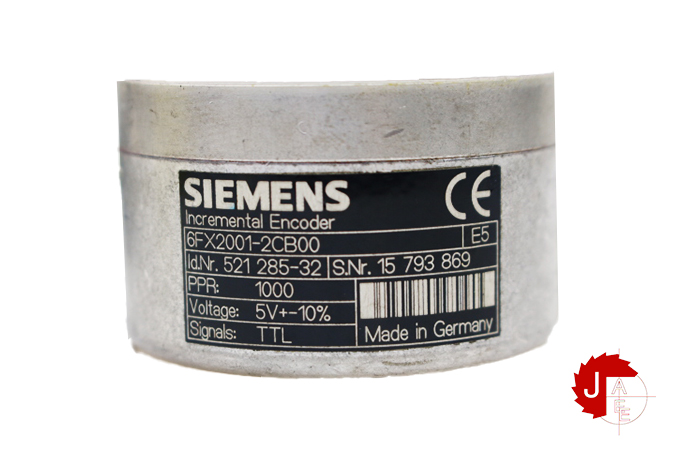 SIEMENS 6FX2001-2CB00 Incremental Encoder 521 285-32
