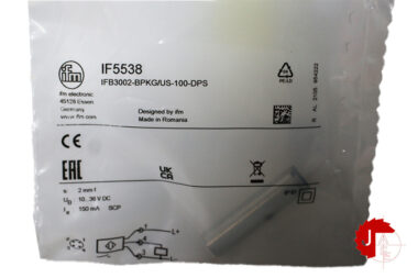 IFM IF5538 Inductive sensor IFB3002-BPKG/US-100-DPS