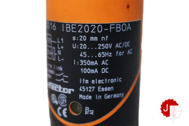 IFM B0016 Inductive sensor IBE2020-FBOA