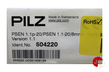 Pilz PSEN 1.1p-20 Magnetic Non-Contact Safety Switch 504220