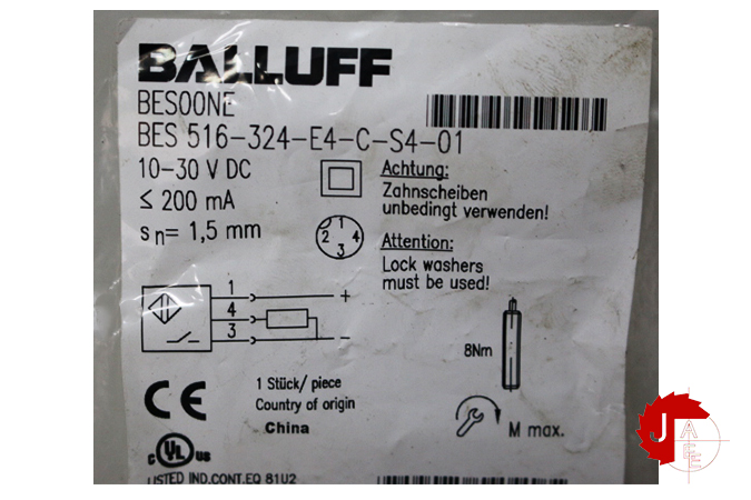 BALLUFF BES 516-324-E4-C-S4-01 Inductive standard sensors BES00NE