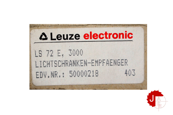 Leuze LS 72 E-3000 Throughbeam photoelectric sensor transmitter