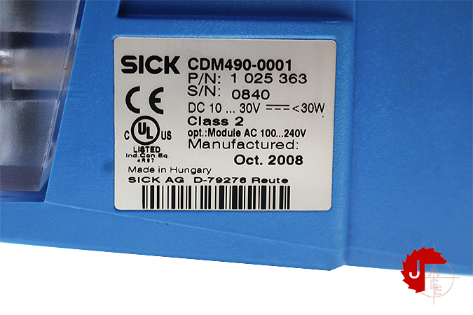 SICK CDM490-0001 4DproConnectivity Connection Device Modular 1025363