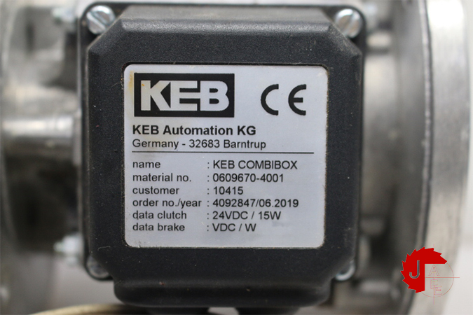KEB Combibox 06.09.670 Clutch Only