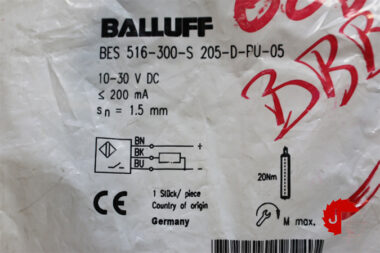 BALLUFF BES 516-300-S205-D-PU-05 Pressure-rated inductive sensors 114497