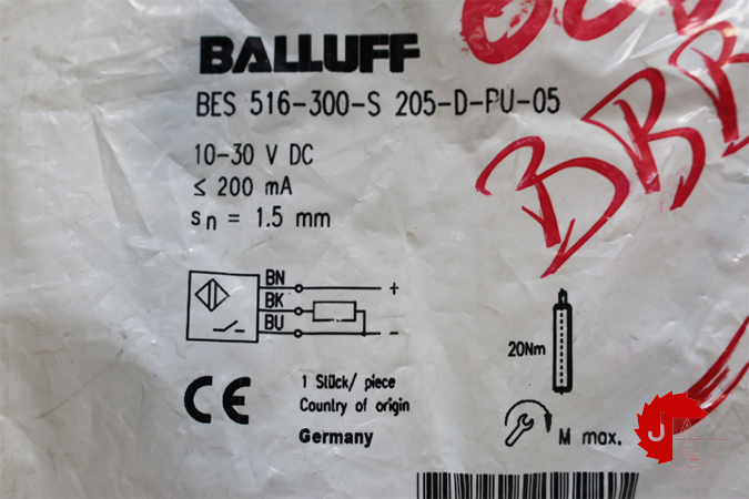 BALLUFF BES 516-300-S205-D-PU-05 Pressure-rated inductive sensors 114497