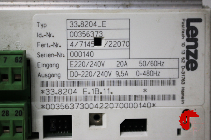 Lenze 33.8204-E Frequency inverters