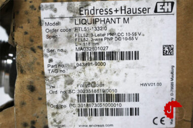 Endress+Hauser FTL51 Vibronic Point level detection Liquiphant FTL51-1332/0