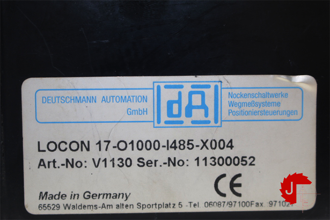 DEUTSCHMANN AUTOMATION LOCON 17-O1000-I485-X004 Switch control