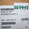 SIEMENS 6GK1502-3CA10 SIMATIC NET PROFIBUS OLM/P12